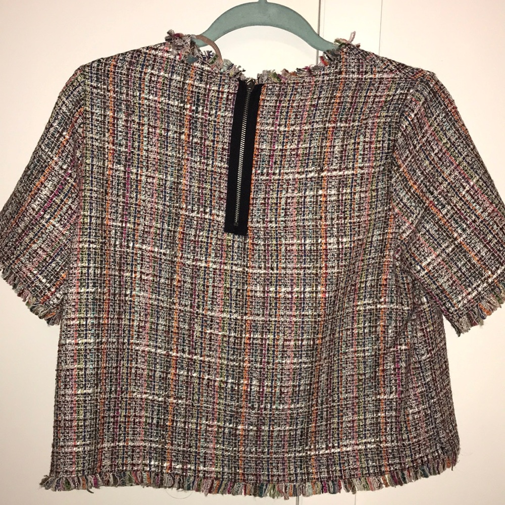 Zara Multicolored Knit Top - Picture 4 of 4